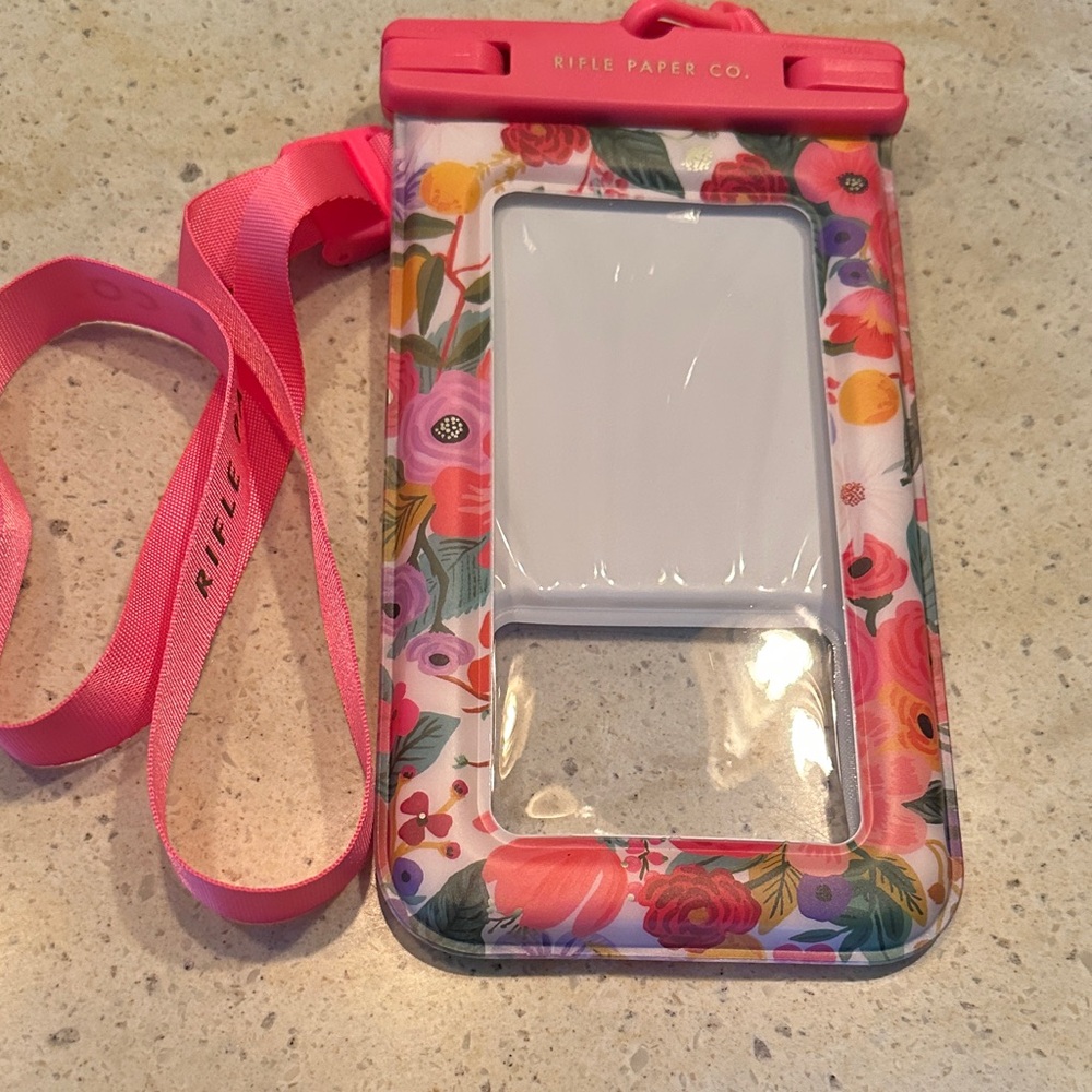 Rifle Paper Co. Multicolor Floral Phone Pouch